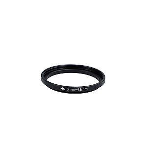 Anel Adaptador StepUp 40.5mm Para 43mm Filtros de Lentre