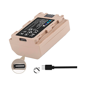 Bateria Probty P/ NP-FZ100 C/ Entrada Tipo C