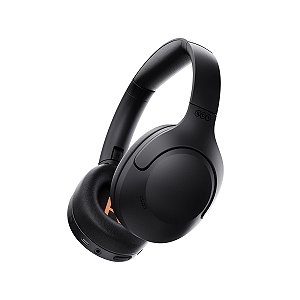 Fone de Ouvido Bluetooth Headphone ANC QCY-H3 Lite - Preto