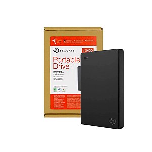 HD Externo Portátil Seagate 5TB Preto Usb 3.0