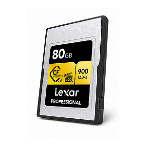 Cartão Lexar CF EXPRESS 80GB  900Mb Type A - 8K