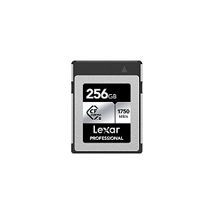 Cartão de Memoria 8K CF Express Lexar 256GB 1750Mb/s Silver