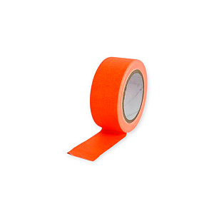 Fita Gaffer Laranja Fluorescente 24mm X 5m Tesa