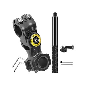 Kit Suporte Para Motocicleta Bastão de Selfie  Articulado