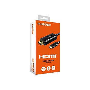 Cabo  Hdmi para Tipo C  3m   Plus Cable
