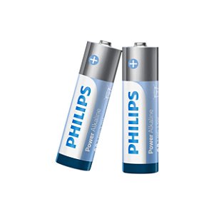 Pilha Alcalina AA Philips 1.5V Embalagem Com 2 Unidades
