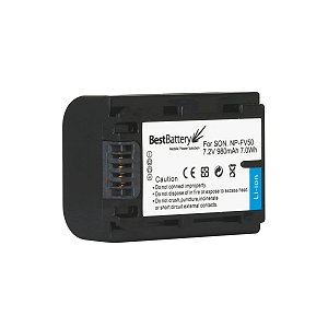 Bat-eria para Câmera e Filmadora Sony NP-FV50 Duração Normal