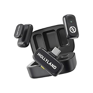 Microfone Sem Fio Hollyland Lark A1 Duo USB-C