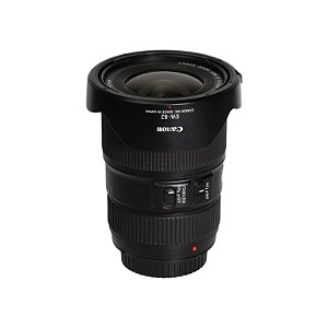 Lente Canon EF 16-35mm F4 L IS USM - Seminova