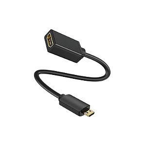 Cabo Micro Hdmi Para Hdmi Fêmea