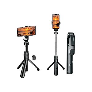 Tripé Para Celular Sem Fio Lukton ZJ-107