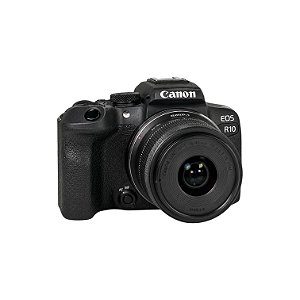 Kit Câmera Canon Eos R10 + Lente Canon RF 18-45mm Seminovas