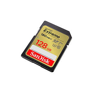 Locação | Cartão de Memória SDXC Sandisk Extreme 128gb 180mb/s V30
