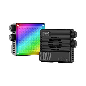 Luz LED Ulanzi LE20 RGB 20W Portátil para Vídeo
