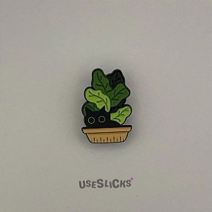 Pin Gatinho Preto Esmaltado