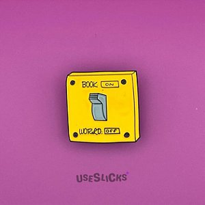 Pin Modo Ligado Para Leitura Esmaltado