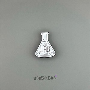 Pin Amo Laboratório Esmaltado