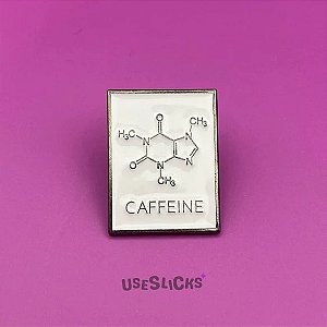Pin Molécula Cafeina Esmaltado