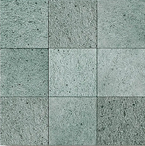 Pedra Hijau Importada Lisa 10x10 cm Premium M²