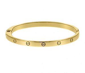 Pulseira inspiração Cartier