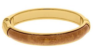 Pulseira com detalhe em caramelo