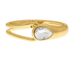 Bracelete com gota em zircônia grande