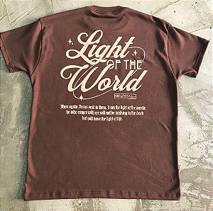Camiseta Oversized | LIGHT OF THE WORLD
