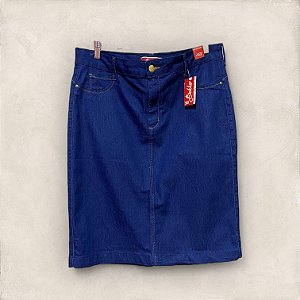 Saia Jeans Plus Size