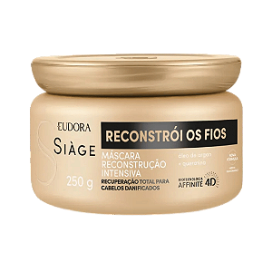 Mascara Capilar Siage Reconstrói Fios 250ml