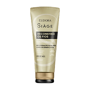 Condicionador Siage Reconstrói Os Fios 200ml