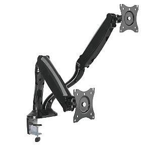 Suporte para 2 Monitores Game Office até 27'' Articulado SBRM724