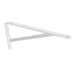 Suporte Mão francesa Pesada 30cm até 50kg Branco - Brasforma