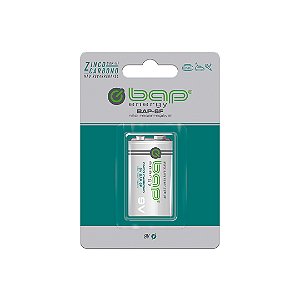 Bateira 9V Zinco Carbono BAP-6F-N