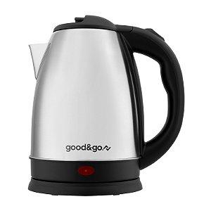 Chaleira Elétrica Good&Go 1,8L Inox 1200W Deslig Automático
