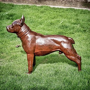 Escultura Cachorro Pitbull