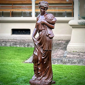 Escultura do tempo verão