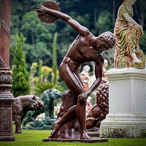 Escultura Discóbolo