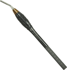 CABO PARA LÂMINA DE BISTURI Nº 03 VERTICAL MILIMETRADO ESMERALDA