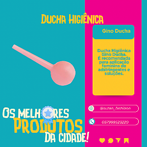 Ducha Higiênica - Gino Ducha 50ML