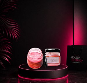 Vela Aromática Massagem Beijável