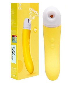 Vibrador clítoris pulsação - BANANA