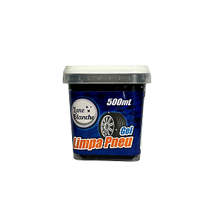 Pretinho em Gel Para Automóvel 500g Renova Brilho e Protege