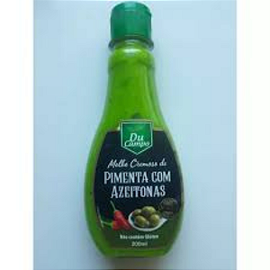 Molho Cremoso de Pimenta com Azeitonas Du Campo – Bisnaga 200ml