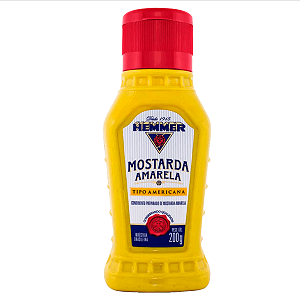 Mostarda Hemmer Amarela Bisnaga 200g