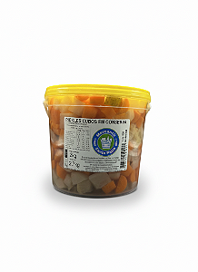 Pickles Sortidos em Cubos – A Granel (Venda por Kg)