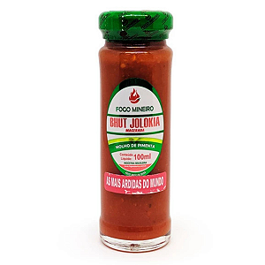 Pimenta Buth Jolokia Macerada Fogo Mineiro vd 100ml