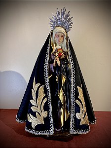 Virgem Dolorosa ornada