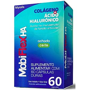 MobiFlex HA - Colageno + Acido Hialuronico - 60caps