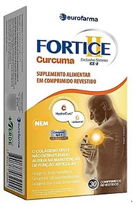 Fortice Eurofarma Suplemento Alimentar Com Colágeno 30comps