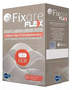 Fixare Flex Colágeno Tipo Ii Suplemento Alimentar 60 Caps